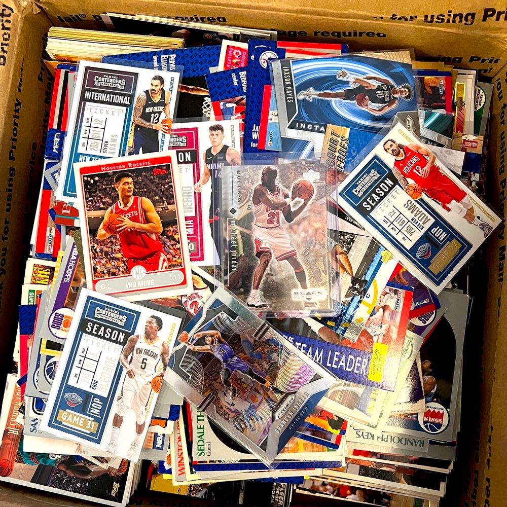 Rare NBA Cards 30+ years collection from vintage to Present.